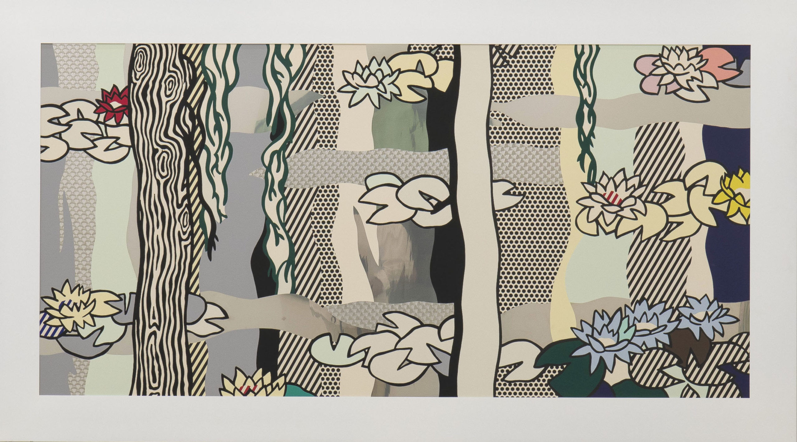 Lichtenstein Water Lillies with Willows