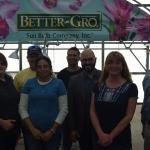 Capote met with Better-Gro's leadership team during his visit.