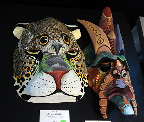 New masks added to the Rainforest Mask exhibit