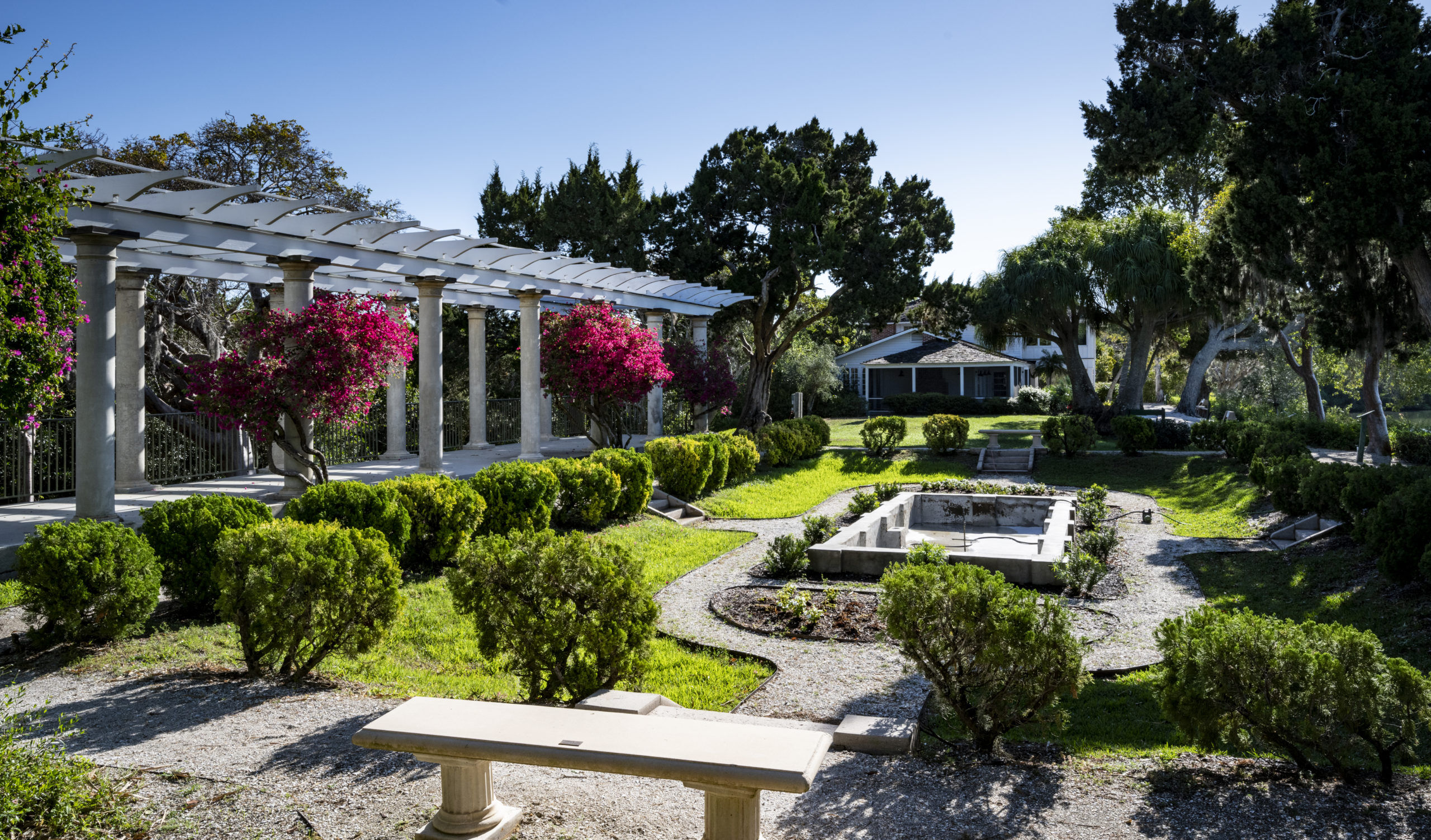 Sunken Gardens and Pergola