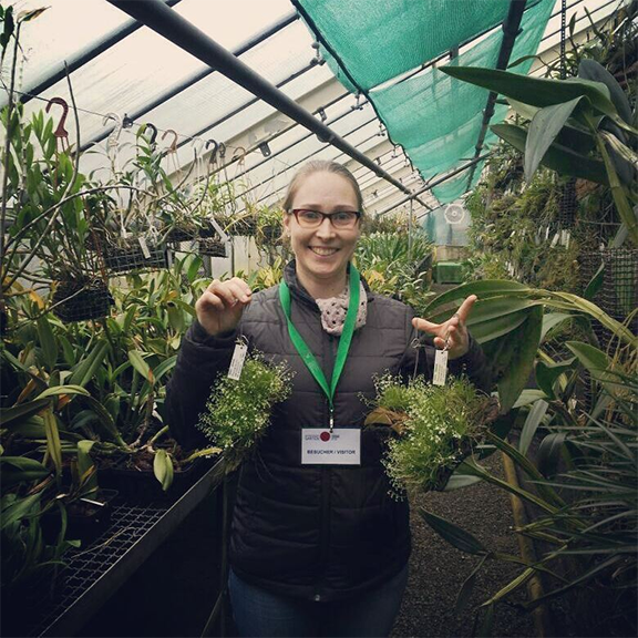 Intern from Brazil Visits Selby Gardens